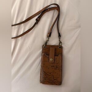 Brown Leather Crossbody Bag